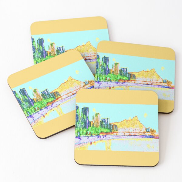 Item preview, Diamond Head from Magic Island Lagoon VII designed and sold by R-F-B.