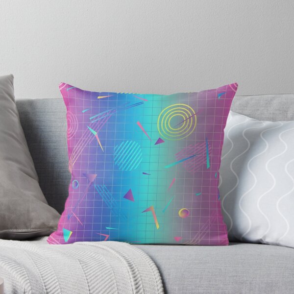 Item preview, Vaporwave Geometric Grid Design designed and sold by jumpercat.