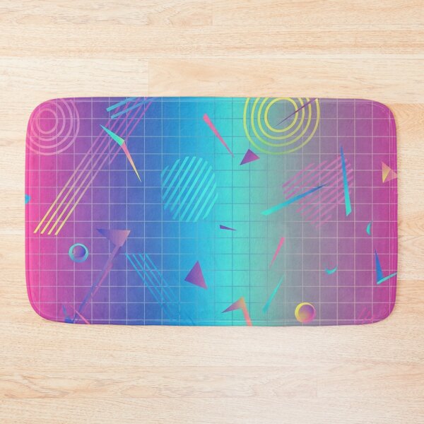 Item preview, Vaporwave Geometric Grid Design designed and sold by jumpercat.