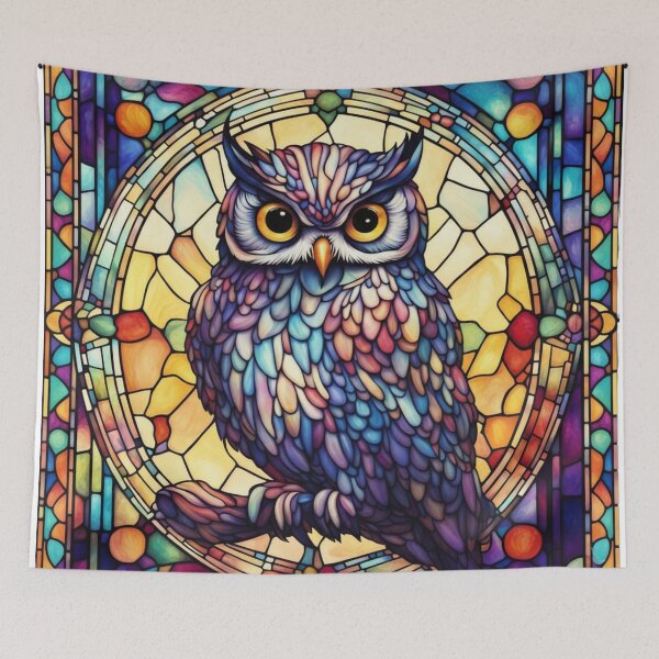 Item preview, Splash Ink, Stained Glass, Owl Edition 3 designed and sold by CharlieDesings.