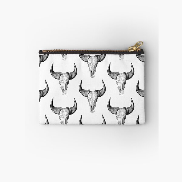 Item preview, Buffalo Skull Illustration, Animal Skull  designed and sold by HawthorneFlame.