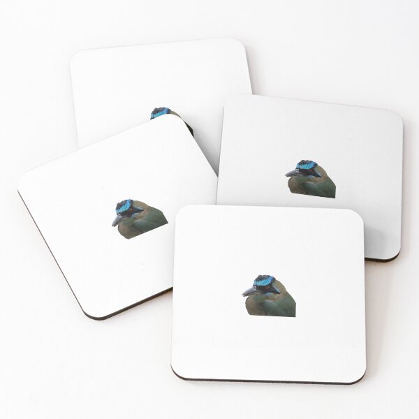 Item preview, andean motmot side profile designed and sold by FederalFeathers.