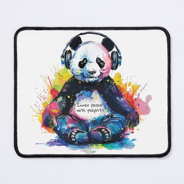 Item preview, Panda Meditation designed and sold by Tracey Unthank.