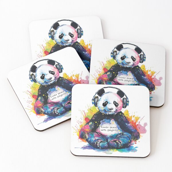 Item preview, Panda Meditation designed and sold by Tracey Unthank.
