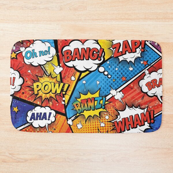 Item preview, Colorful Comic Book Sound Effects designed and sold by jumpercat.