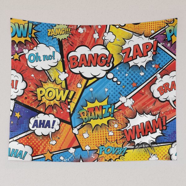 Item preview, Colorful Comic Book Sound Effects designed and sold by jumpercat.