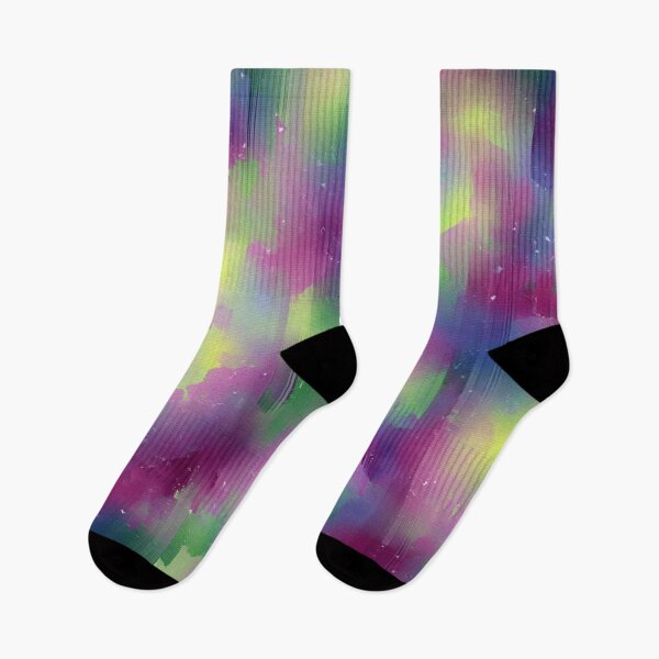 Item preview, Dreamy neon color purple green designed and sold by JeniSeny.