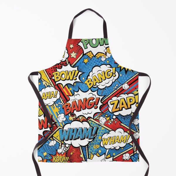Item preview, Pop Art Action Words Seamless Design designed and sold by jumpercat.
