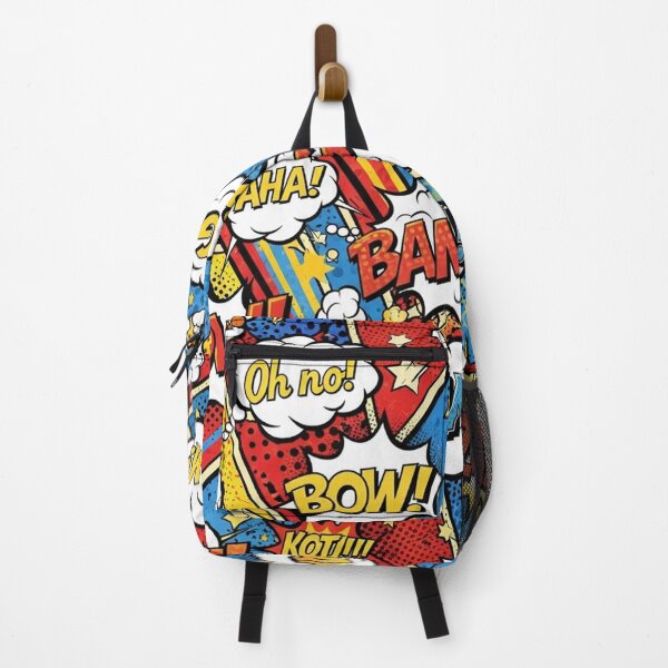 Item preview, Pop Art Action Words Seamless Design designed and sold by jumpercat.