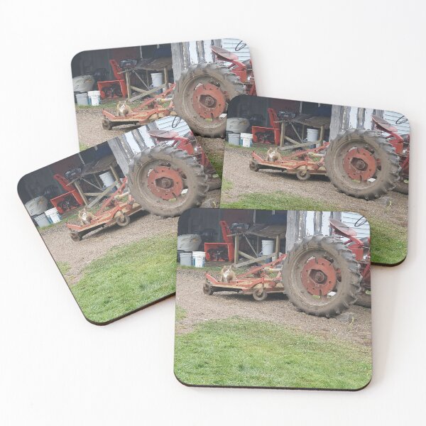 Item preview, Farm Cats and Farmalls designed and sold by Chez Mae.