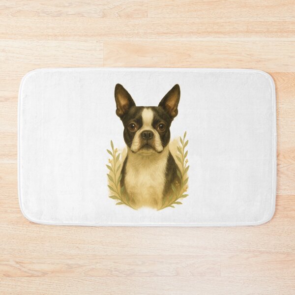Item preview, Bright-Eyed Boston Terrier designed and sold by TheJoyfulPen.