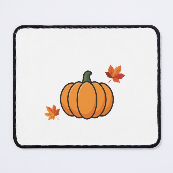 Item preview, pumpkin with leaves designed and sold by Jara  Palis.