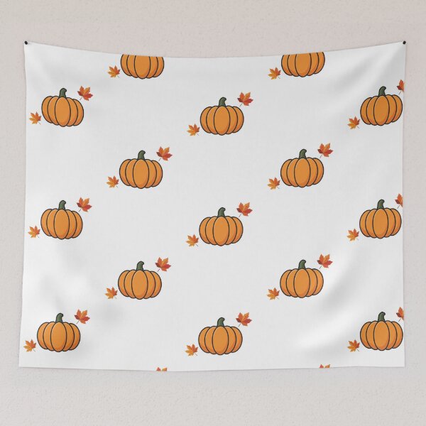 Item preview, pumpkin with leaves designed and sold by Jara  Palis.
