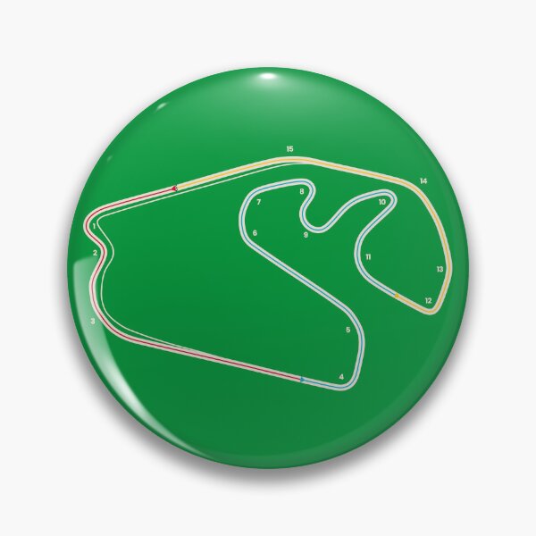 Item preview, Interlagos Circuit, Sao Paulo Brazil Motorsport Map designed and sold by archetype prints.