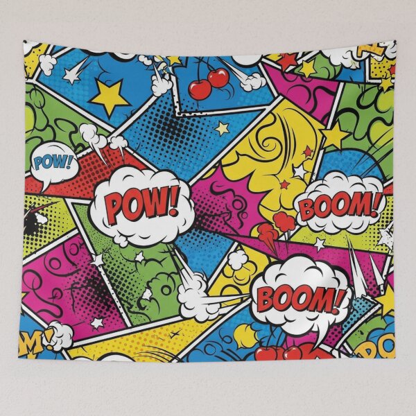 Item preview, Vintage Comic Burst Pattern designed and sold by jumpercat.