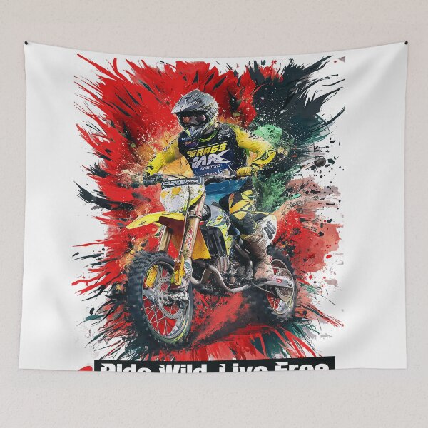 Item preview, Ride Wild - Live Free designed and sold by Concept-Hub.