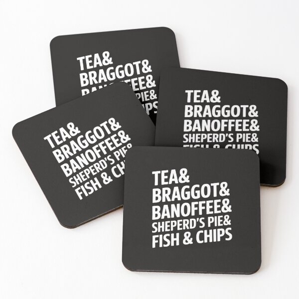 Item preview, English Food UK Tea, Fish & Chips, Banoffee Gift designed and sold by TewonLake.