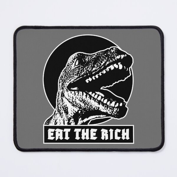Item preview, EAT THE RICH. BLACK/WHITE. designed and sold by 5hertz.