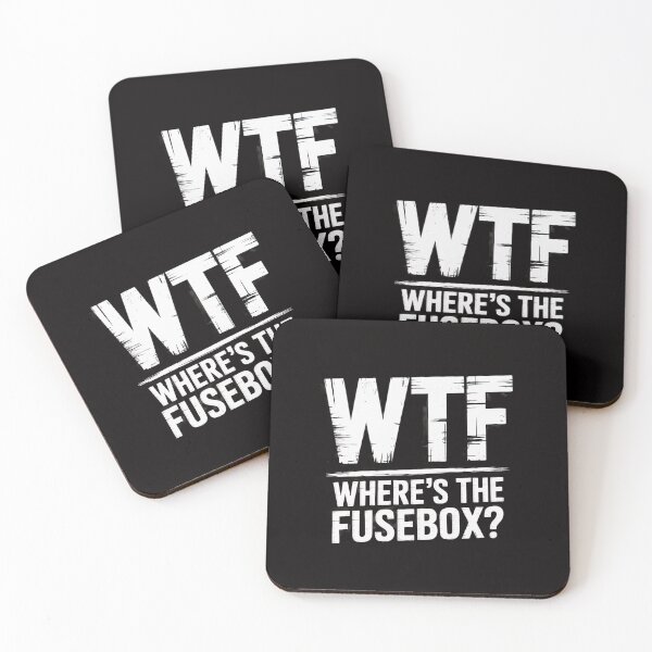 Item preview, Electrician WTF Wheres The Fusebox Sparky designed and sold by TewonLake.