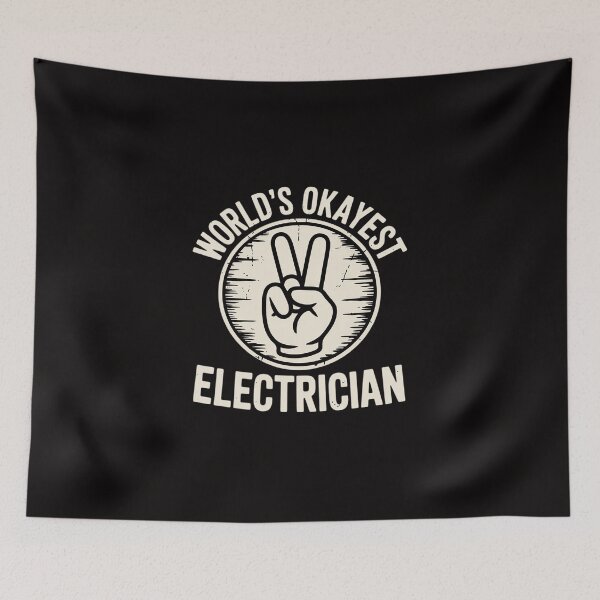 Item preview, Electrician Worlds Okayest Electrician designed and sold by TewonLake.