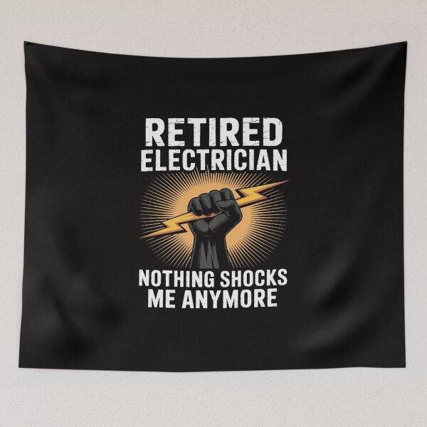 Item preview, Electrician Retirement Art Men Women Wireman Retired designed and sold by TewonLake.