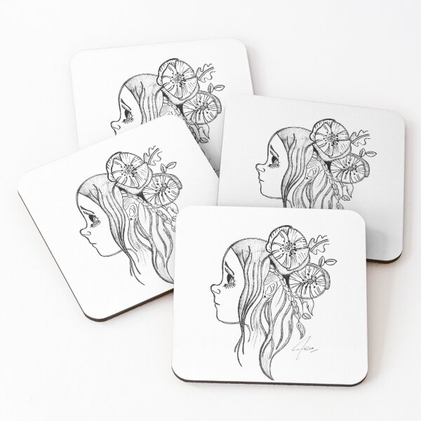 Item preview, A Quiet Girl Growing Wild Beauty  designed and sold by Blossom & Breeze.
