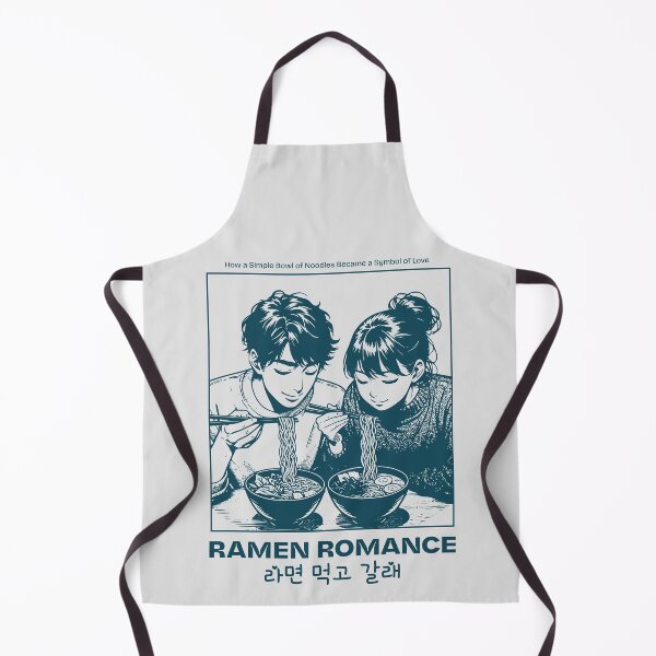 Item preview, Ramen Romance - Anime Couple Eating Noodles | Japanese Manga Food Art designed and sold by XanaduHills.