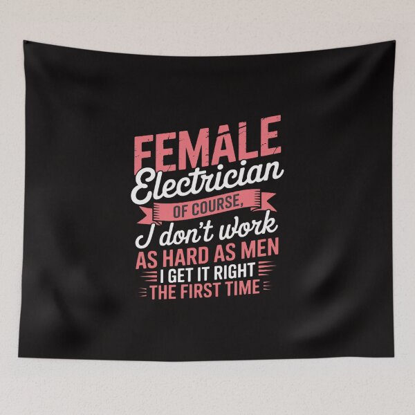 Item preview, Electrician For Women Powerline Electricians designed and sold by TewonLake.