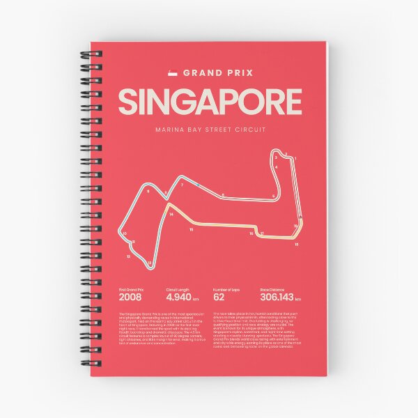 Item preview, Marina Bay Street Circuit Singapore designed and sold by archetype prints.