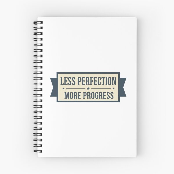 Item preview, Less Perfection More Progress Motivational Quote Vintage Banner designed and sold by PRINTED ..