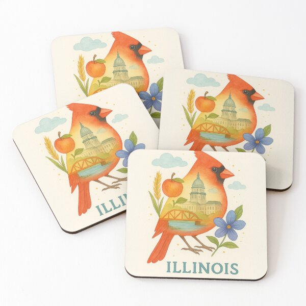 Item preview, Illinois designed and sold by Whimspired By Paxx.