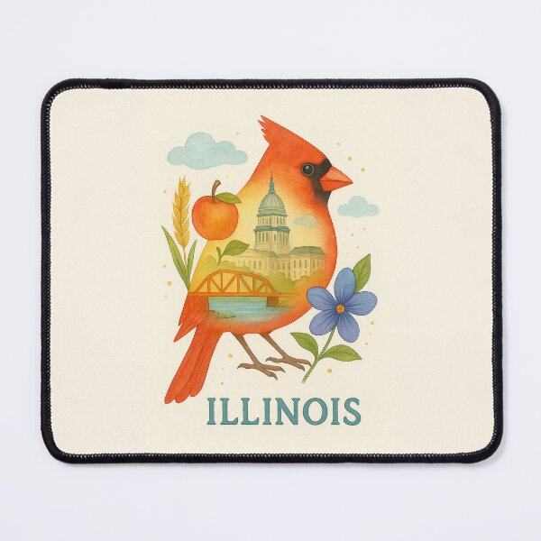 Item preview, Illinois designed and sold by Dream Whimspirations.