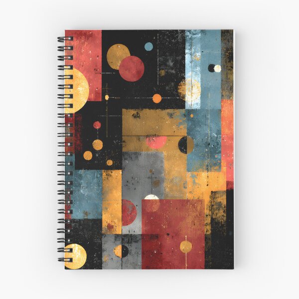 Item preview, Layered Geometric Circles and Rectangles in Vibrant Abstract designed and sold by daila70.