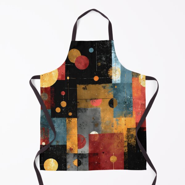 Item preview, Layered Geometric Circles and Rectangles in Vibrant Abstract designed and sold by daila70.