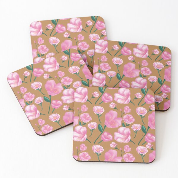 Item preview, Caramel Aesthetic Floral Pattern designed and sold by giulyz.