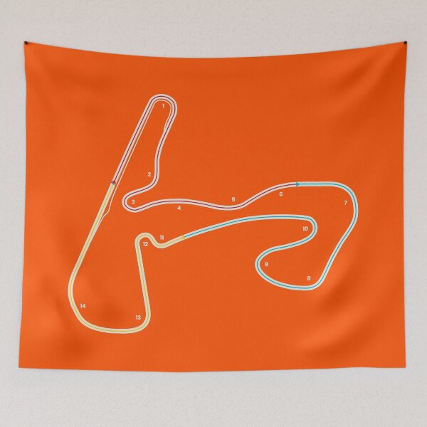 Item preview, Circuit Zandvoort Map designed and sold by aio.