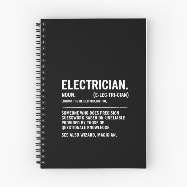 Item preview, Electrician - Dictionary Definition designed and sold by RustsyMin.