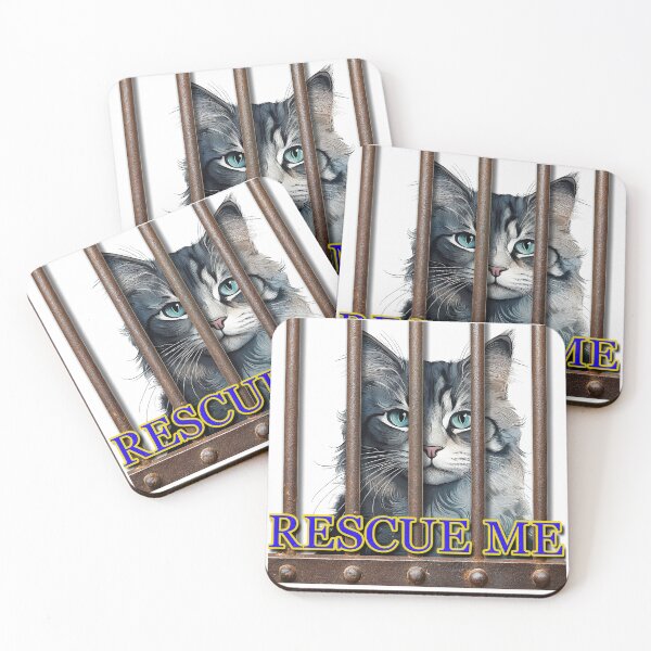 Item preview, RESCUE ME CAT designed and sold by BIGPIX91011.