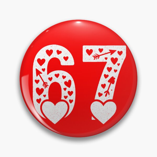 Artikelvorschau, Valentinstag 6-7 Spaß 67 Nummer 6-7 6 7 Valentinstag Sechs Sieben Zahnrad entworfen und verkauft von DynamicDesign.
