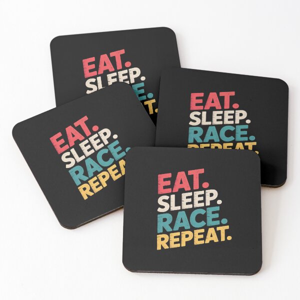 Item preview, Eat Sleep Race Repeat - Racing Car Dirt designed and sold by RustsyMin.
