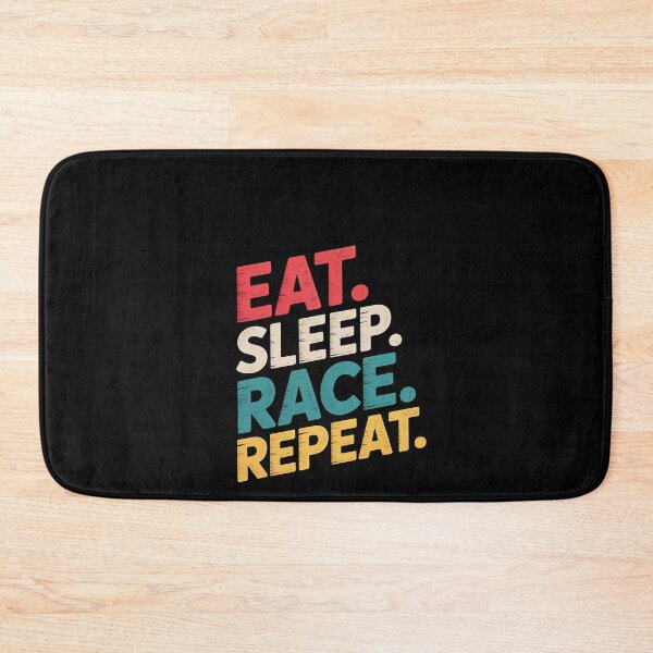 Item preview, Eat Sleep Race Repeat - Racing Car Dirt designed and sold by RustsyMin.