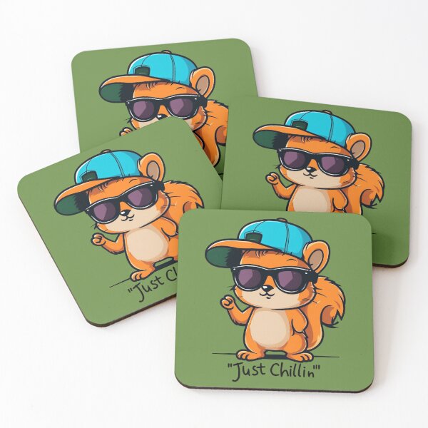 Item preview, Just Chillin With The Squirrel Homies designed and sold by Uniquely Yours.
