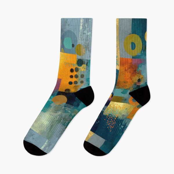 Item preview, Rhythmic Geometric Circles and Squares in Vibrant Abstract designed and sold by daila70.
