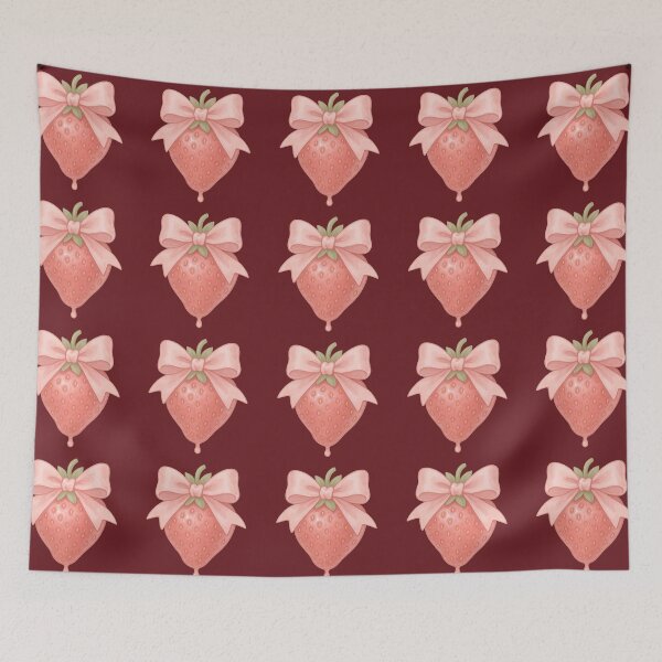 Item preview, Strawberry Bow Babe designed and sold by CraftedHome.