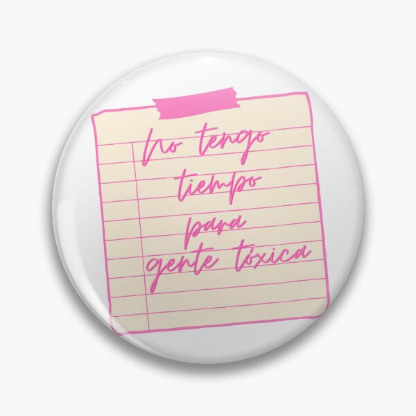 Item preview, No tengo tiempo para gente tóxica sticker designed and sold by DesignPMG.