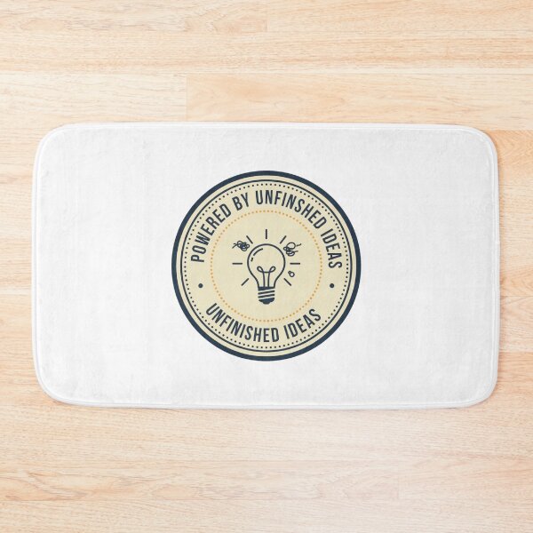 Item preview, Powered by Unfinished Ideas Vintage Lightbulb Badge for Creatives designed and sold by PRINTED ..