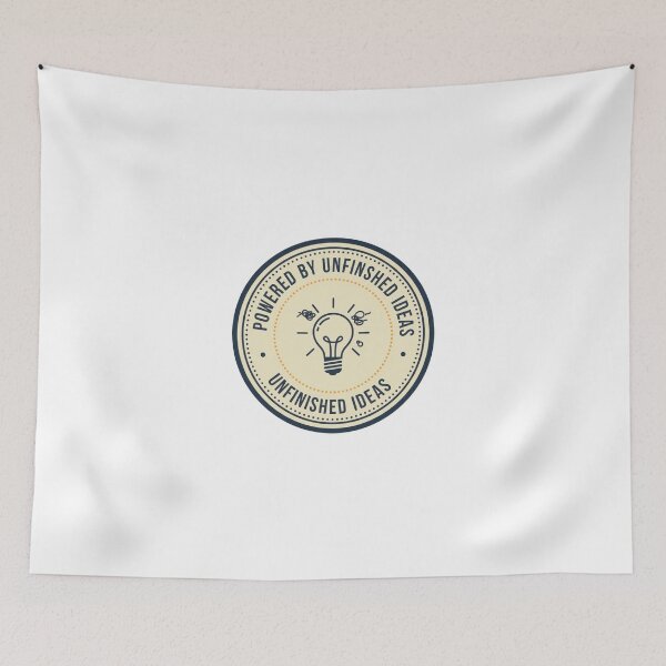 Item preview, Powered by Unfinished Ideas Vintage Lightbulb Badge for Creatives designed and sold by PRINTED ..