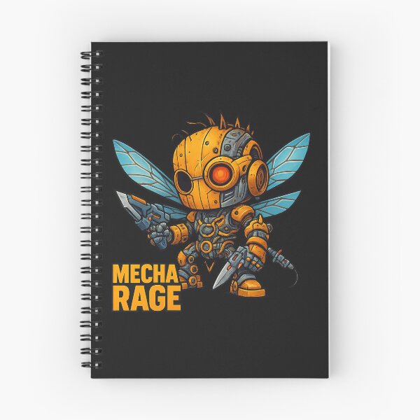 Item preview, Mecha Rage Cyberpunk Battle Wasp designed and sold by Thaivi Design.