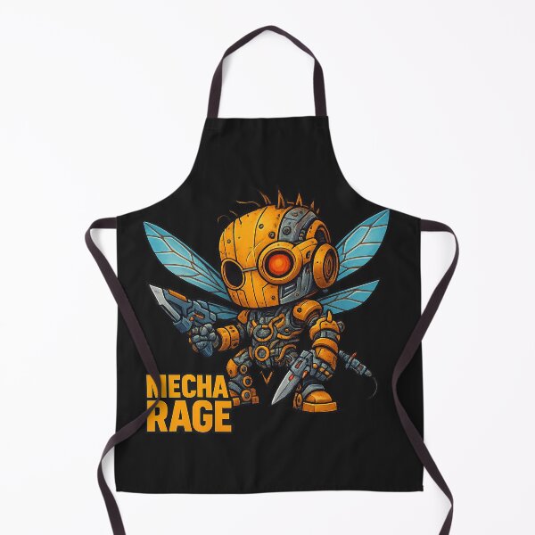 Item preview, Mecha Rage Cyberpunk Battle Wasp designed and sold by Thaivi Design.