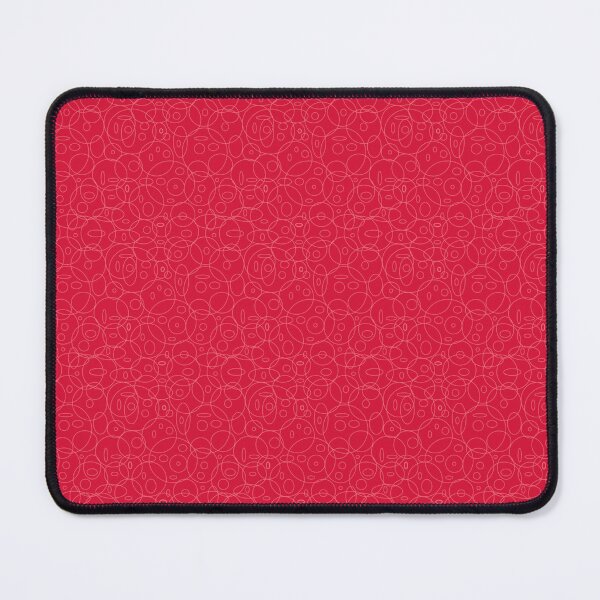 Item preview, A pattern of simple circles of various sizes on a crimson-red background designed and sold by Cherevan.
